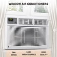 thumbnail image 5 of 10000 BTU Window Air Conditioner for Rooms up to 450 Sq.Ft, Quiet Cooling with Sleep Mode, Remote Control, Washable Filter, Non-WiFi, 5 of 6