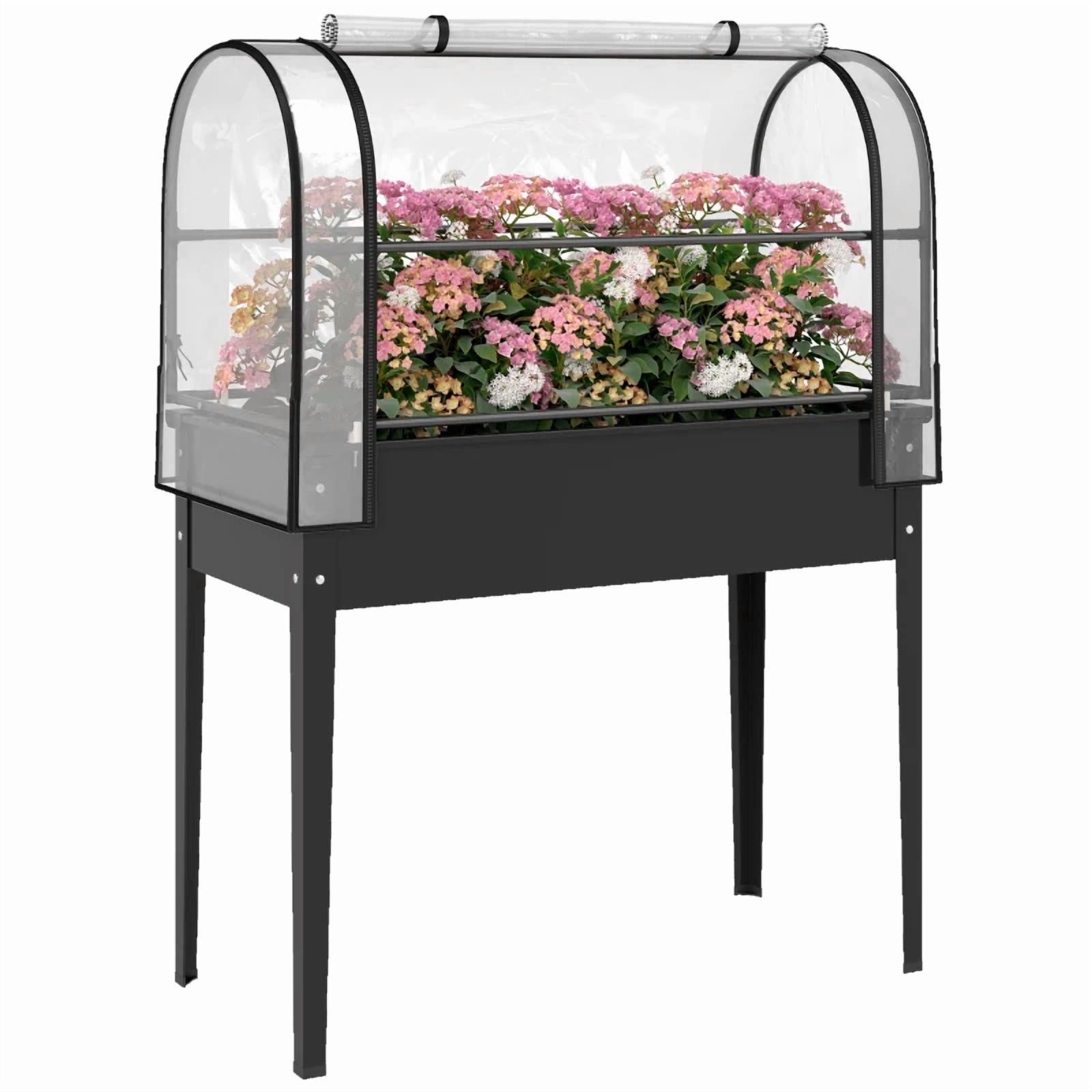 Elevated Plant Boxs, Raised Garden Bed Flower Box