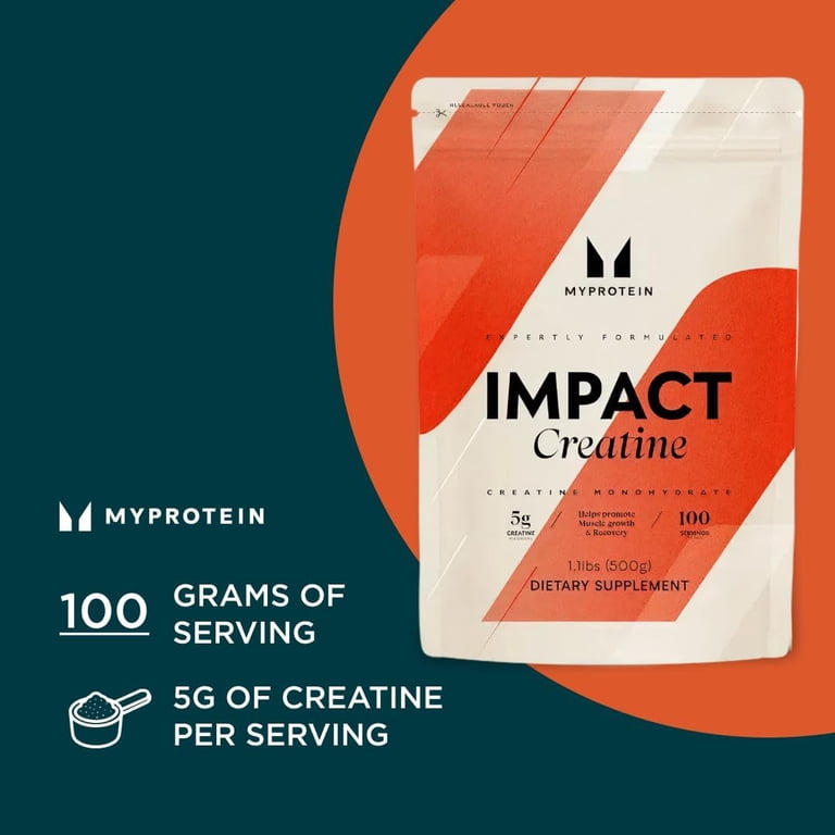 Myprotein Creatine Monohydrate Powder, 100 Servings - Walmart.com