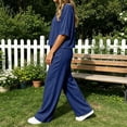 thumbnail image 5 of Luvrsol Sets for Women Plus Size Cotton Casual Set Daily Going Out Outfits M-4XL, 5 of 6