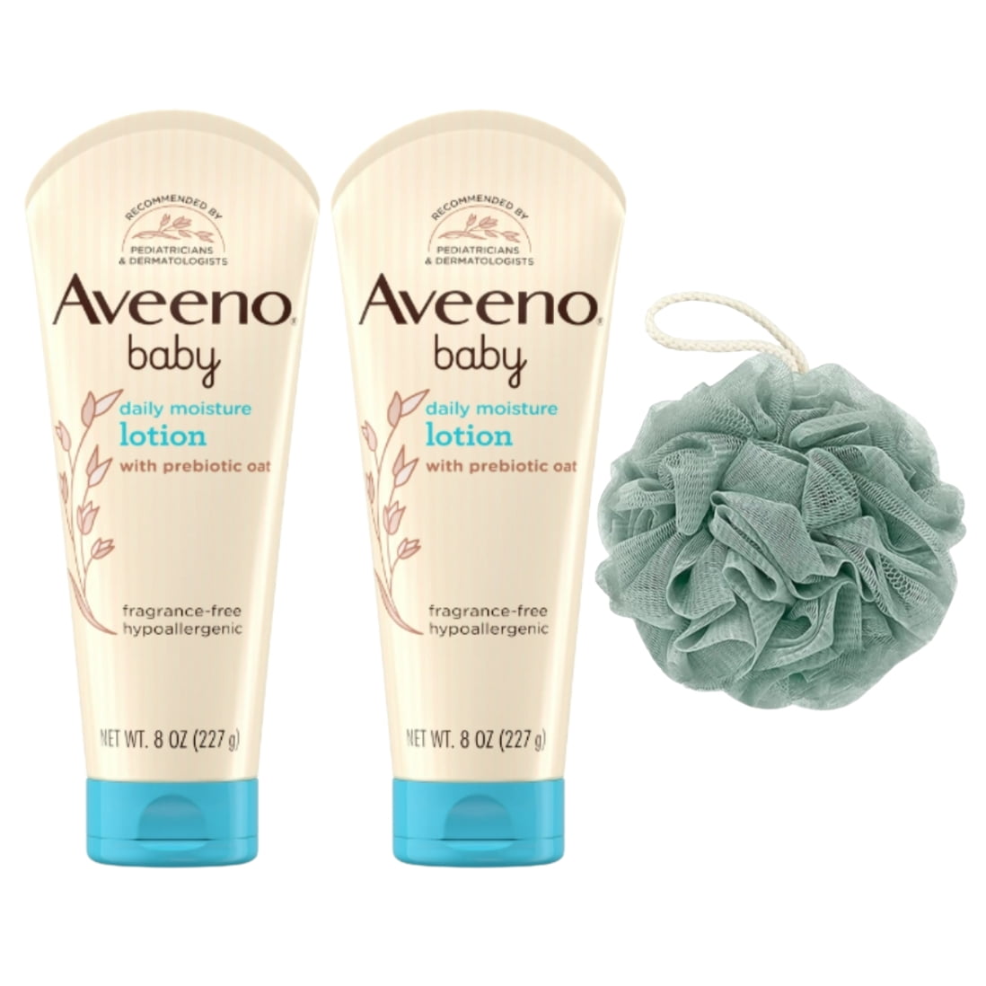 Aveeno Baby Daily Moisture Lotion with Pump, 24Hr Protection