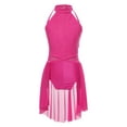 thumbnail image 3 of inhzoy Kids Girls Sleeveless Lyrical Dance Dress Ballet Dance Leotard Ruched Contemporary Dance Costume 6-16 Rose 14, 3 of 7