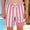 Pink, variant on Zecgelong Boys Girls Swim Trunks Double Striped Print Beach Shorts Summer Pool Wear Black Size 2-3 Years
