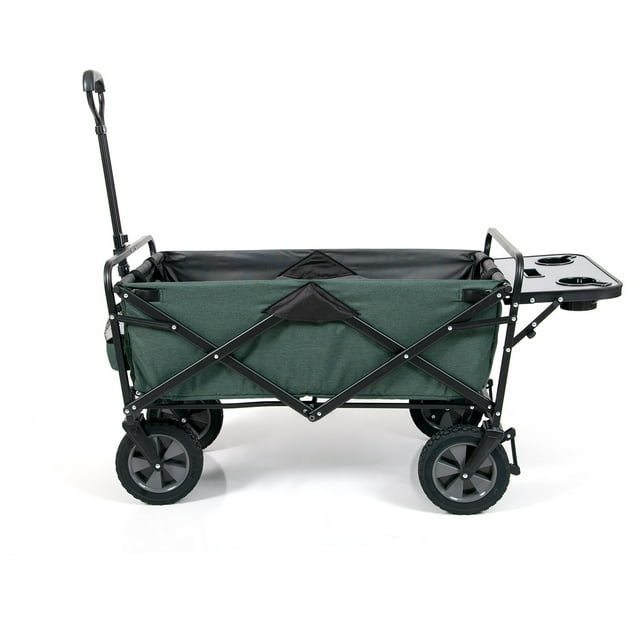 Mac Sports Folding Wagon with Tailgate and Table