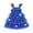 AB9 Blue, variant on Bainana 4Th Of July Tulle Dress For Girls Sleeveless Red White And Blue Dresses USA Celebrate Anniversary Patriotic Dress For And Toddler 12-18 Months Blue
