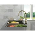 thumbnail image 2 of Delta 9159Tl-Dst Trinsic 1.8 GPM Single Hole Pull Down Touchless Kitchen Faucet - Black, 2 of 7