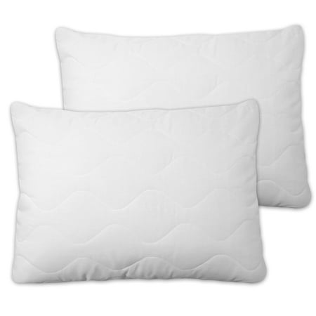 Bed Bath N More Quilted Pillow Protectors With Zipper Set Of 2
