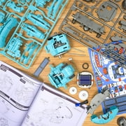 MUSICOZY 6-in-1 Building Science STEM Kits,STEM Projects for Kids Ages 8-12 12-16, Solar Robot Kit Space Toys Birthday Gifts for 8 9 10 11 12 13 14 15 16 Year Old, Boys Girls