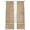Yellow, variant on Vintage Gray Sheer Curtains 96 Inch Length 2 Panels Set Window Treatments, Country Farmhouse Abstract Minimalist Art Rod Pocket Semi Curtains for Living Room/Bedroom/Kitchen Décor, 104"W x 96"L