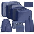 thumbnail image 3 of Bolsa de almacenamiento de viaje, conjunto de siete piezas, subenvases de cosméticos para lavado digital, bolsa de almacenamiento para ropa, zapatos, equipaje, bolsa de viaje, 3 of 6
