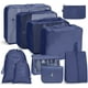 thumbnail image 2 of Bolsa de almacenamiento de viaje, conjunto de siete piezas, subenvases de cosméticos para lavado digital, bolsa de almacenamiento para ropa, zapatos, equipaje, bolsa de viaje, 2 of 6