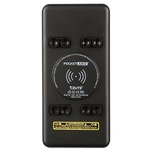 Pocket Juice 10000mAh Wireless Power Bank with Ring Grip