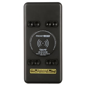 جيب عصير لاسلكي زائد 10 K قوة البنك &ndash; 3-في-1 10،000 mAh شاحن محمول مع شحن لاسلكي عالي السرعة