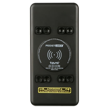 Pocket Juice Wireless Plus 10K Power Bank – 3-in-1 10,000mAh Portable Charger with High-Speed Wireless Charging