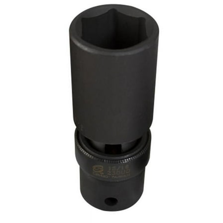 Sunex Tool SU217UMD .50 in. Drive Universal Deep Metric Impact Socket - 17mm