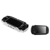Insten Clear Crystal Hard Case Cover + Black Soft Silicone Skin For Sony PSP 2000 3000
