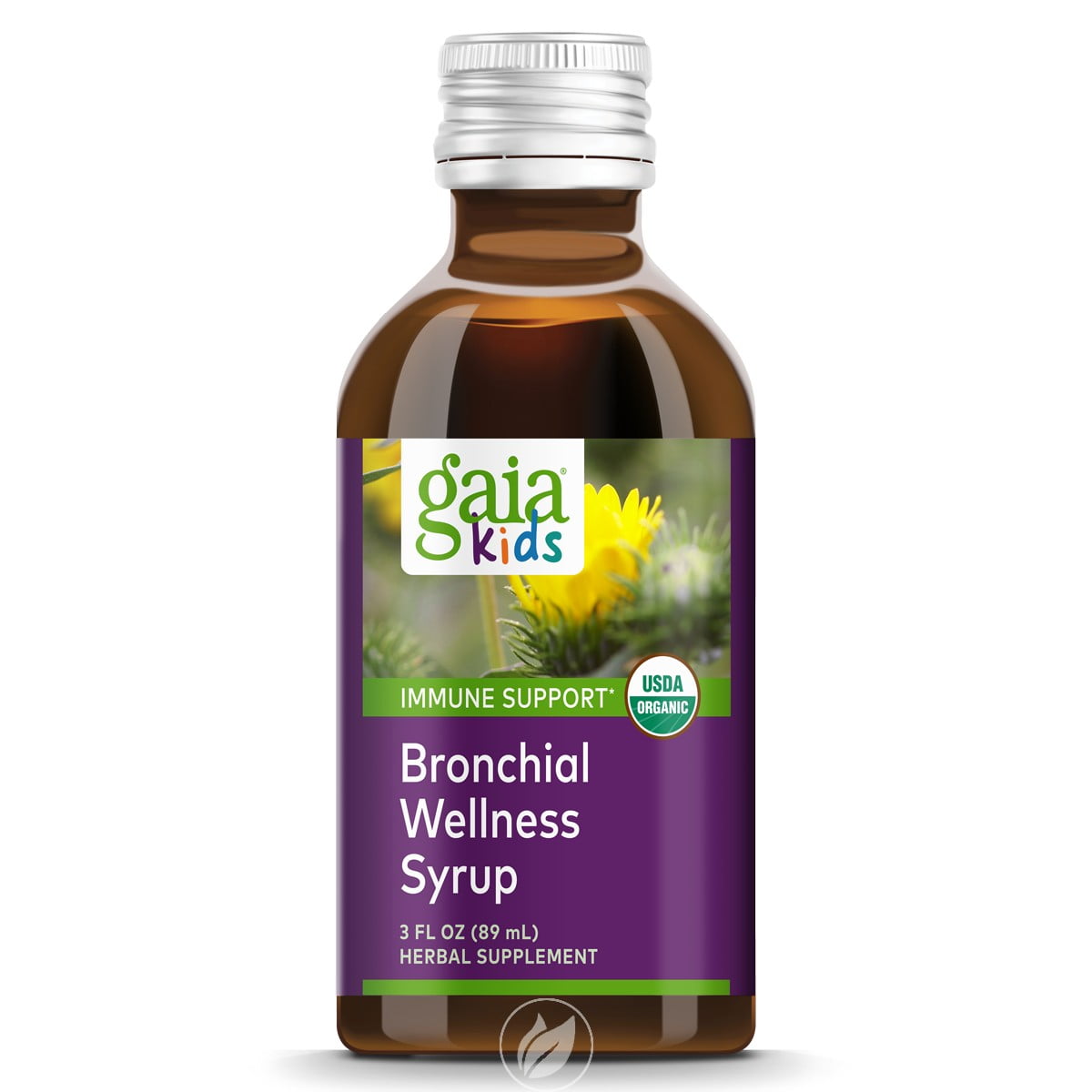 Gaia Herbs GaiaKids Bronchial Wellness Syrup Syrup 3 oz