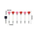 thumbnail image 3 of TNDBKQWR Valentines Solar Lights Set of 6 LED Heart Lights Valentines Day Decorations Outdoor Valentine Porch Decor Outside Decorations for Yard, Multicolor, 3 of 7