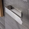thumbnail image 1 of Toallero autoadhesivo de fácil instalación que ahorra espacio para baños, toallero de pared de diseño moderno resistente al agua, sin perforaciones, acero inoxidable SUS304 duradero, 1 of 5