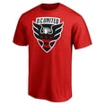 thumbnail image 2 of Men's Red D.C. United Primary Logo T-Shirt, 2 of 3