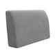 thumbnail image 5 of Cojín de cuña para espalda, para oficina, lectura, sofá, portátil, para parte baja de espalda, suave, para trabajar, almohada ergonómica para Gris claro, 5 of 8