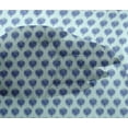 thumbnail image 4 of oneOone Viscose Chiffon Fabric Floral & Flying Swan Block Print Sewing Fabric BTY 42 Inch Wide, 4 of 4