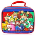 thumbnail image 4 of Set de mochila Super Mario de 16" con lonchera y stickers, 4 of 9