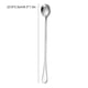 thumbnail image 3 of Wosthever Cucharas de mango largo, bonita cucharita de café, cubiertos para beber, mezclar, agitar, cuchara para helado, accesorios de cocina Mostrada tipo 4, 3 of 6