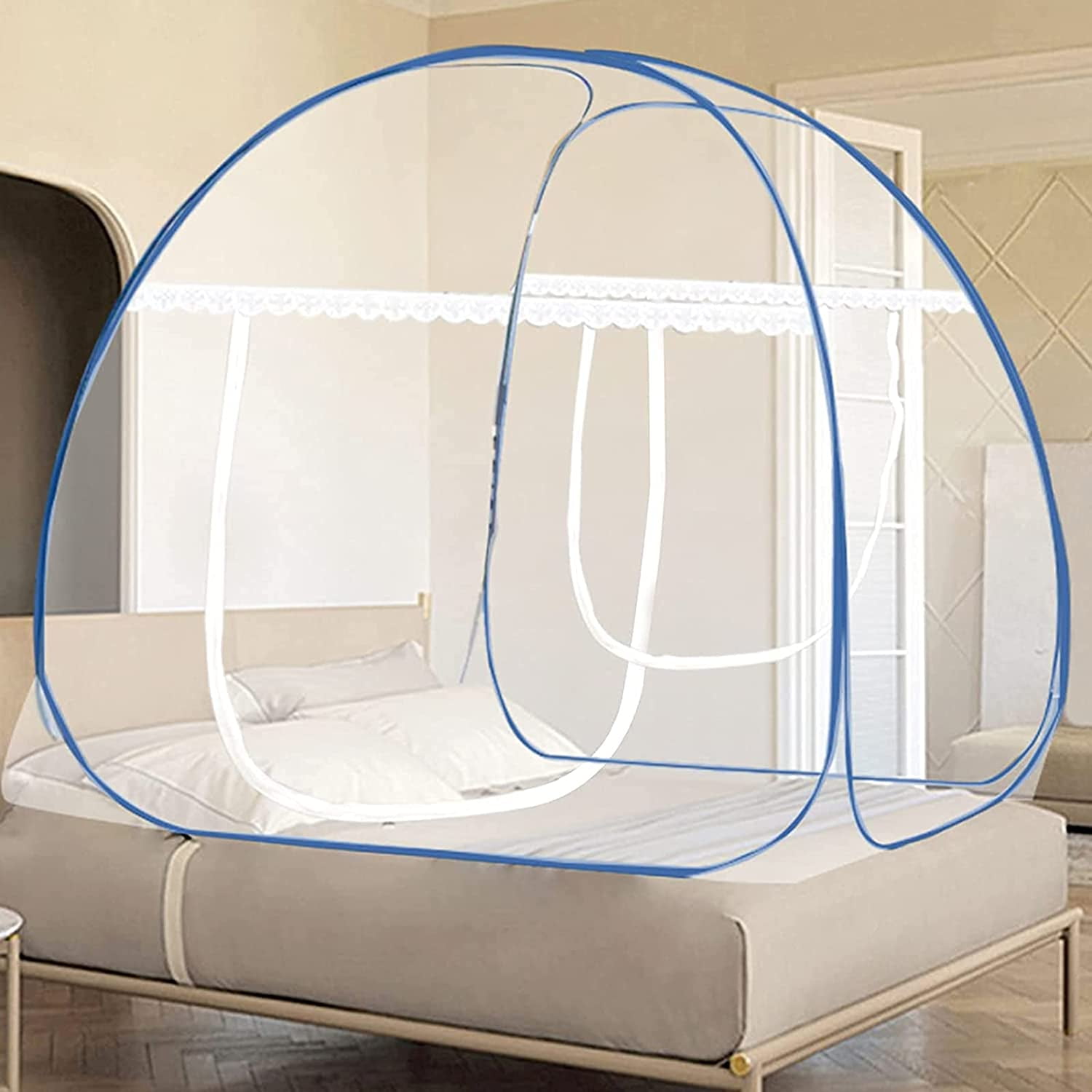 Pop Up Mosquito Net Tent, Foldable Bed 