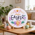 thumbnail image 4 of zhangmingg Easter Embroidery Kit for Beginners Complete Needlepoint Craft Set with Threads and Step-by-Step Instructions, 4 of 5