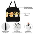 thumbnail image 3 of Bingfone Sunflower Gnomes 5 Print Lunch Bag Insulated Lunch Box, Small Leakproof Cooler Food Lunch Containers Reusable High Capacity Lunch Tote Bags for Work, Travel, Outdoor, 3 of 5
