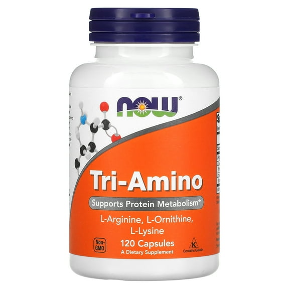 NOW Foods Tri-Amino, 120 Capsules