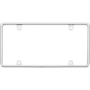 Cruiser Accessories Slim Rim License Plate Frame, Chrome