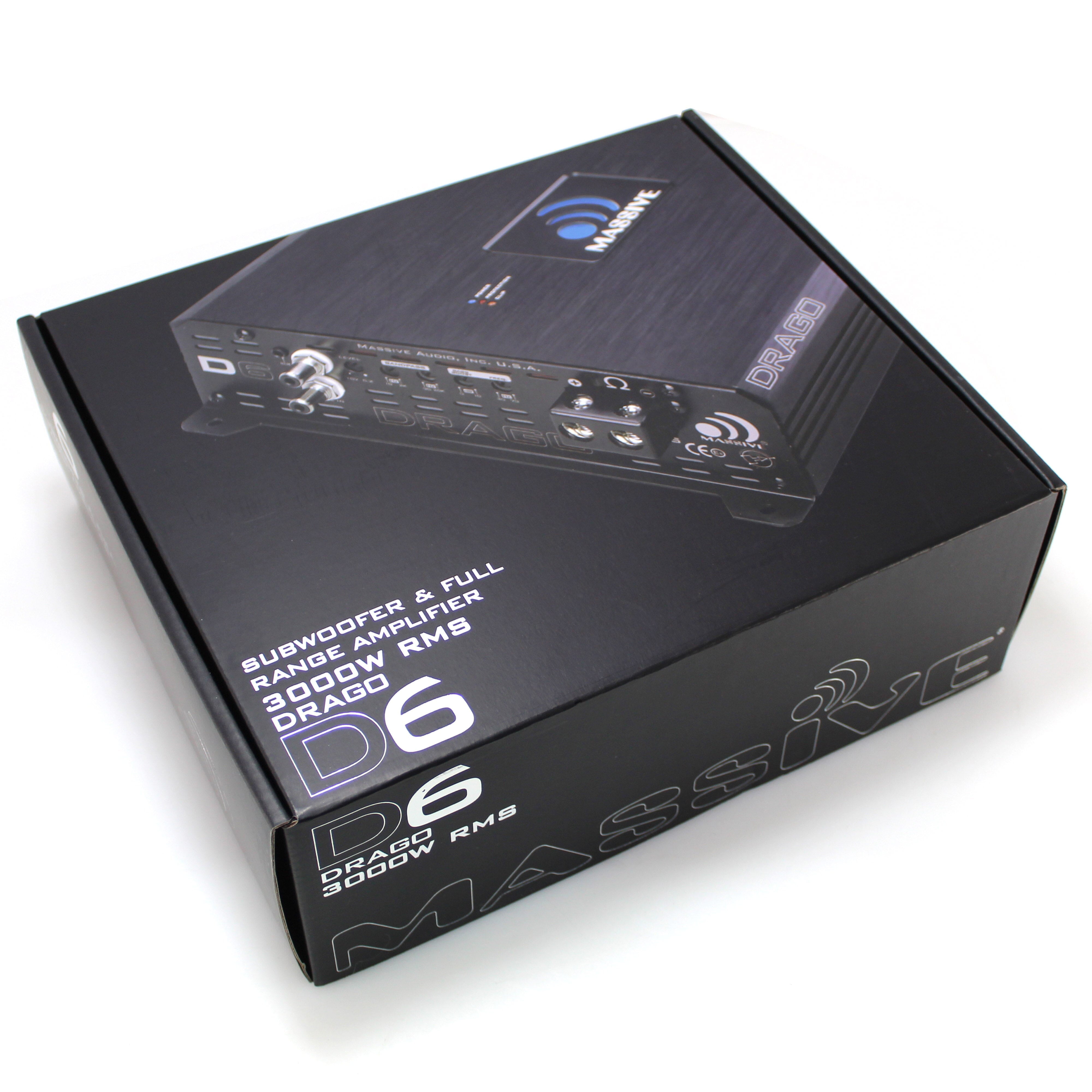 Massive Audio D6  3500w 1 Ohm Digital Car Amp