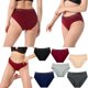 thumbnail image 5 of Pantalones triangulares para mujer, bragas de encaje, ropa interior de cintura alta, ropa interior Sexy de algodón puro sin costuras, suave y cómoda para mujer, 5 of 6