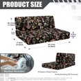 thumbnail image 7 of Qpednta Aesthetic Mushroom RV Dinette Cushions Replacement Camper Sofa Cushion Covers Washable Loveseat Sofa Furniture Protector for RV Camper Car Bench (1 Backrest & 1 Bench Covers), 7 of 7