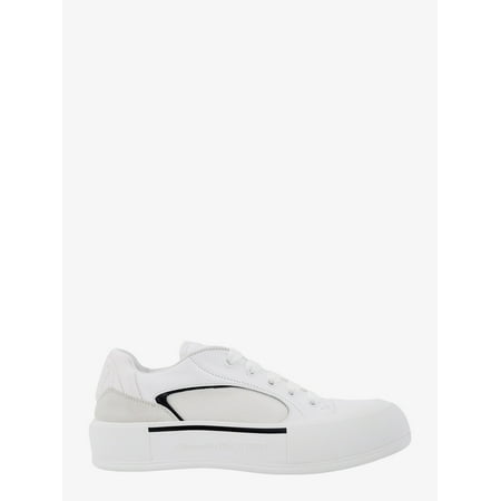 

Alexander Mcqueen Man Deck Plimsoll Man White Sneakers