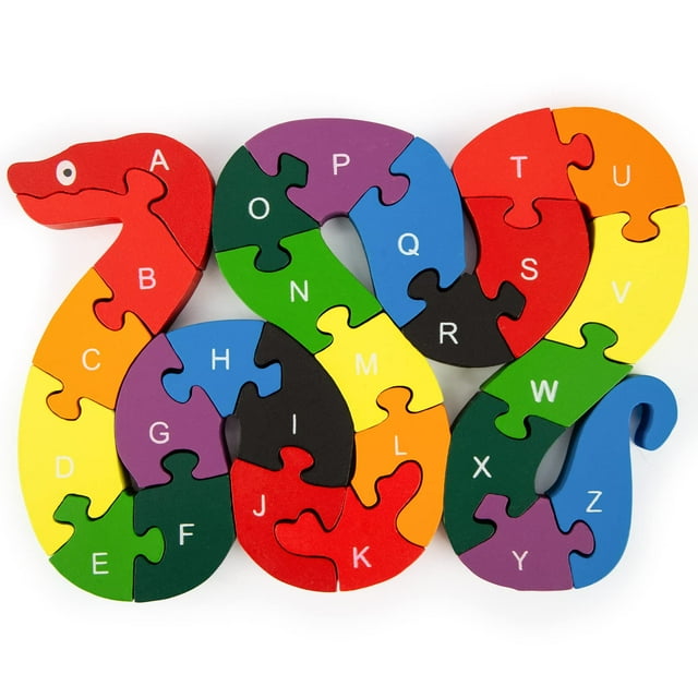 Rompecabezas Lovestown Alphabet Building Blocks Animal