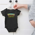 thumbnail image 5 of High Score 80's Arcade Pacman Romper Boys or Girls Infant Baby Brisco Brands 24M, 5 of 6