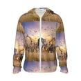 thumbnail image 1 of Fotbe Wildlife Protection Chaqueta con Protección Solar UPF 50+ para Hombre y Mujer, Camisa con Capucha y Bolsillos-Medium, 1 of 7