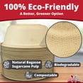 thumbnail image 4 of Avant Grub Kraft Brown 11 oz Compostable Paper Bowls, 4 of 5
