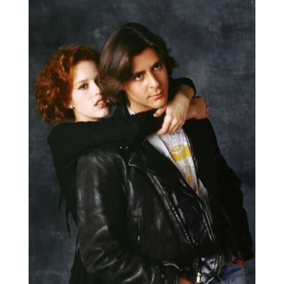 Molly Ringwald And Judd Nelson In The Breakfast Club Studio Pose Hugging 24X36 Classic Hollywood Poster