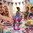 thumbnail image 5 of Amscan Trolls World Tour Purple 16 oz Party Favor Cups – 4 Count, 5 of 6