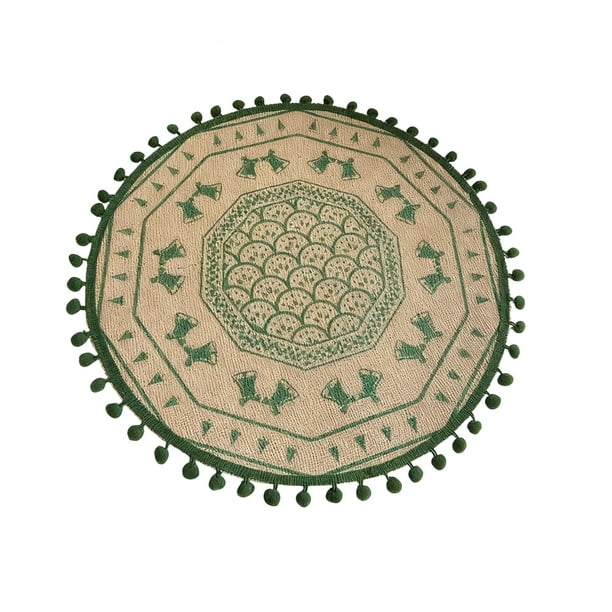 Alfombra de Cocina de Navidad 38 * 38cm / 14.9 * 14.9In