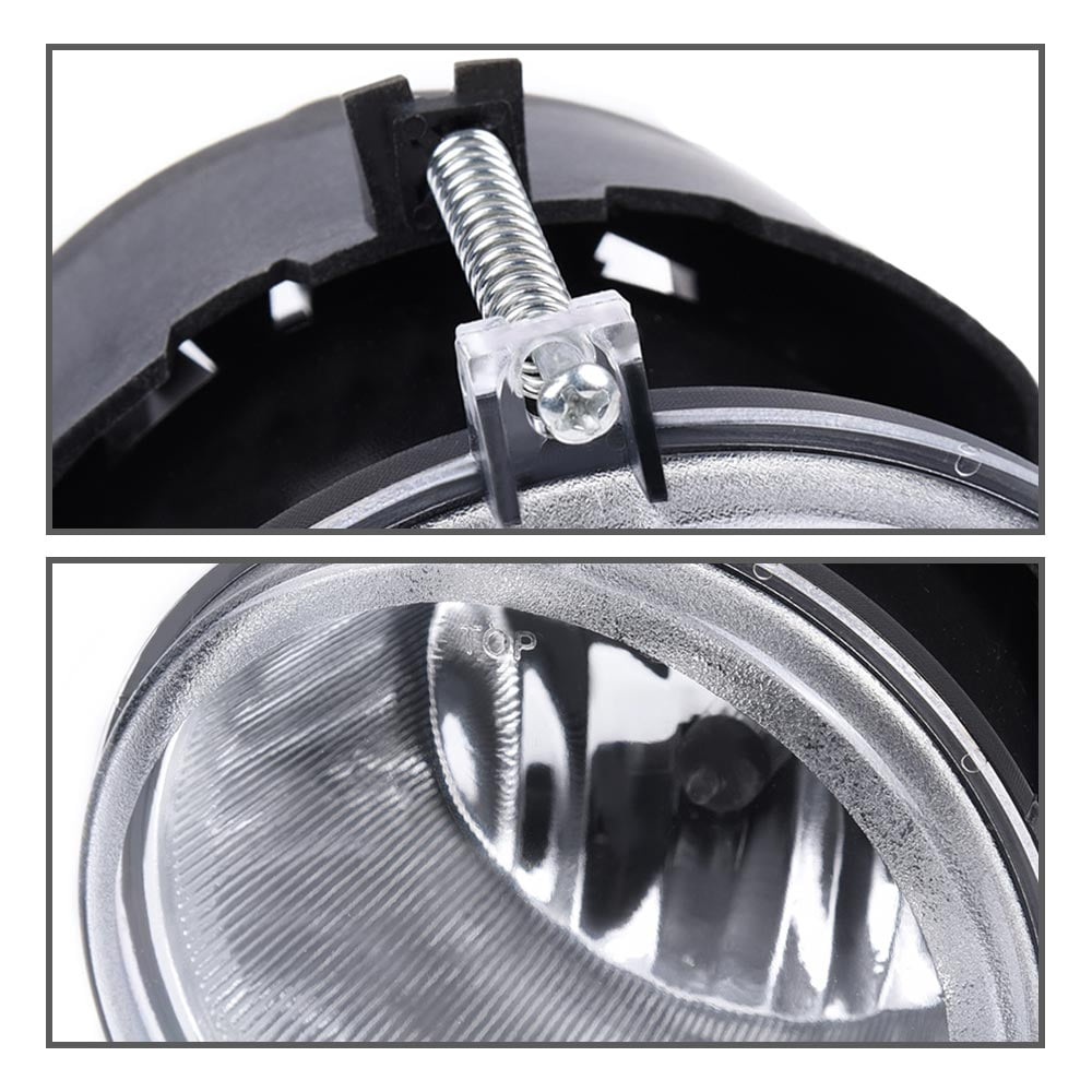 CROSSDESIGN Fog Lights Fog Lamp Fit for Commander Jeep 2006-2010/Grand Cherokee 2005-2010