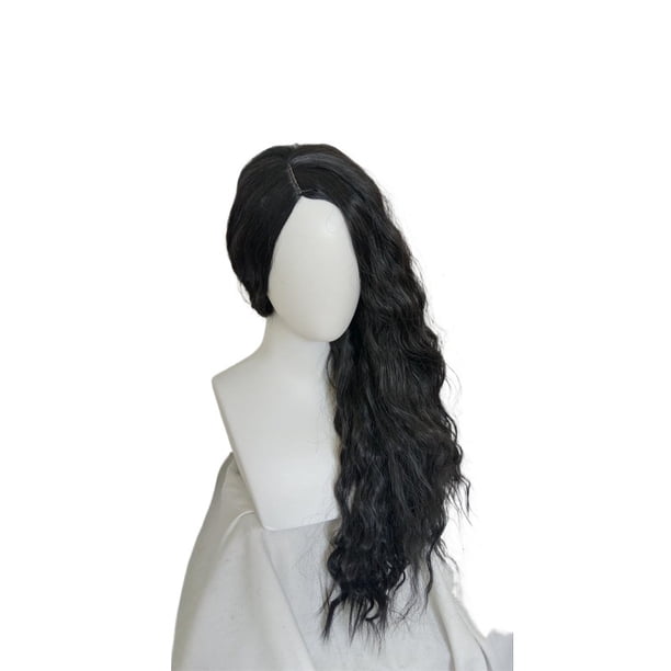 Peluca para cosplay, pelo sintético, moanas, disfraz de anime para Halloween