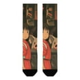 thumbnail image 2 of Spirited Away Compression Socks For Women Men Knee Compression Socks Long Knee High Socks For Running Sports Hiking Cycling Travel, 2 of 8