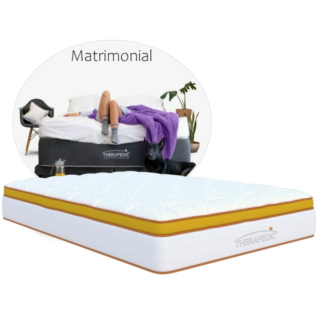 Colchon Matrimonial Therapedic Confort Gold Premium