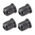 thumbnail image 3 of Aoanydony 4 Pieces Guitar Bass Through Body String Mounting Ferrules Bushing Black, 3 of 5