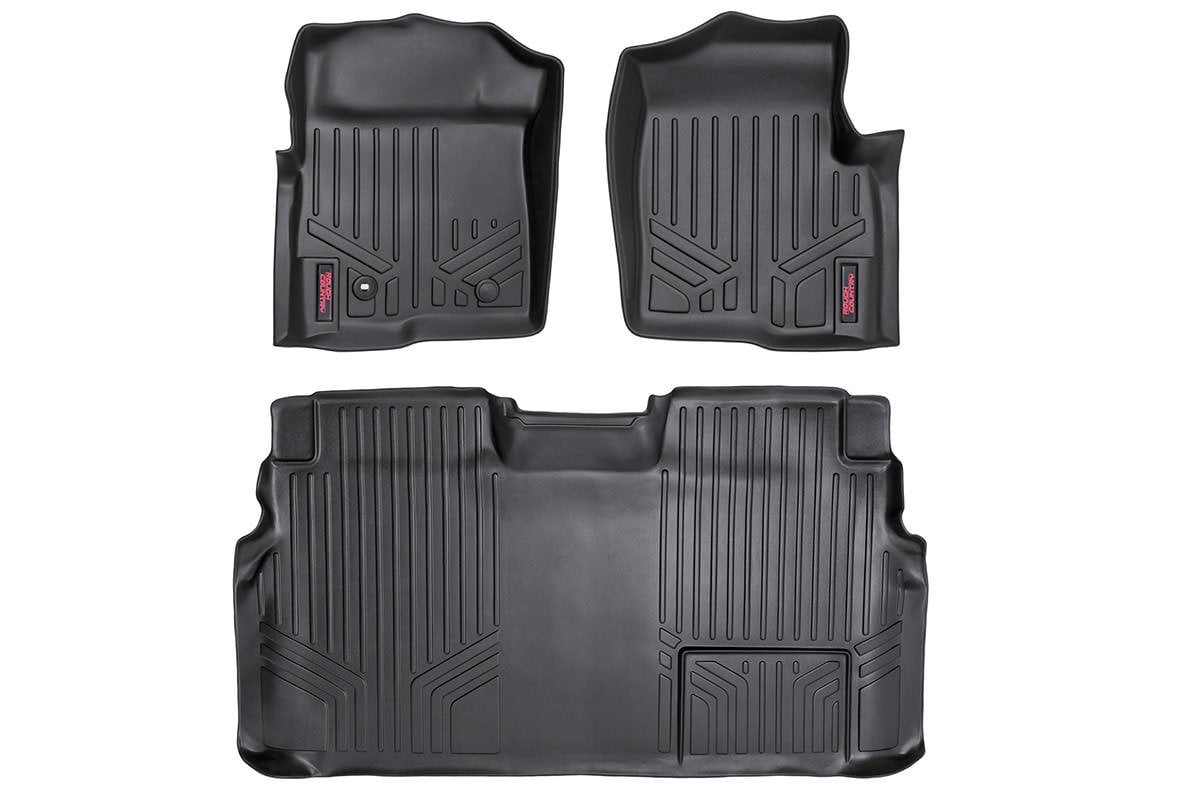 Rough Country Floor Mats for 20092012 Ford F150 SuperCrew Cab M